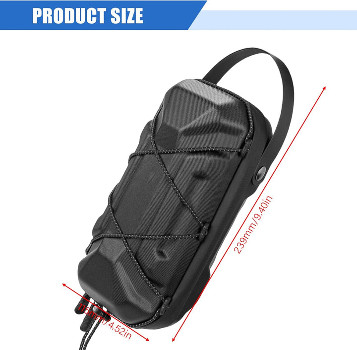 2L E Scooter Tasche Wasserdicht: Tragbare Scooter Lenkertasche, Lenkertasche mit Wechselbaren Elasti