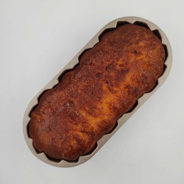 patisse 04503 – Backform Cake geflochten, Brotbackform und Brioche, gedreht, Aluminiumguss, Beige, G