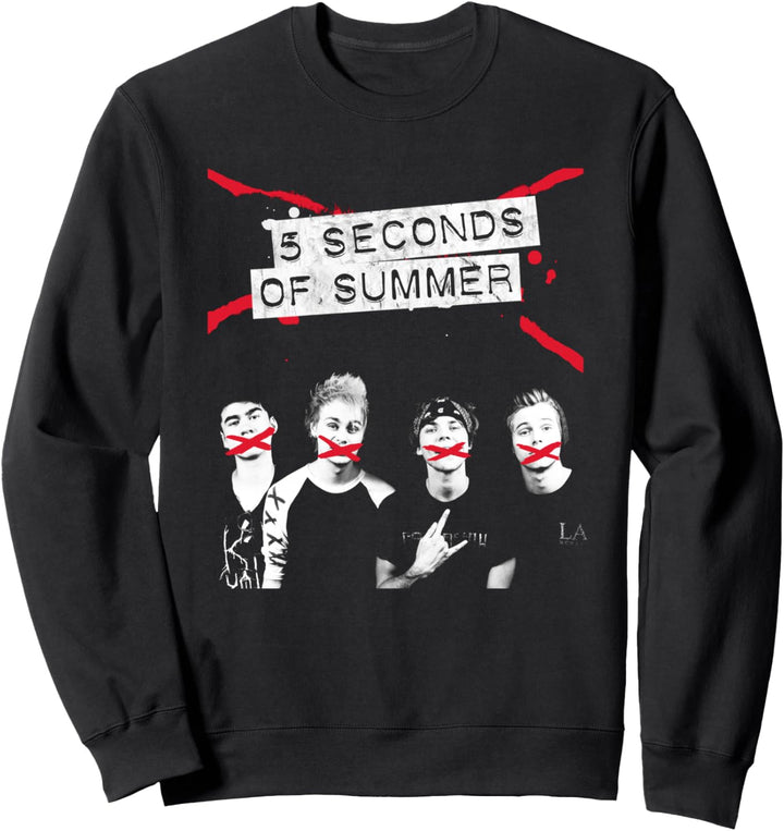 5 Seconds of Summer - Crossed Lines Sweatshirt
