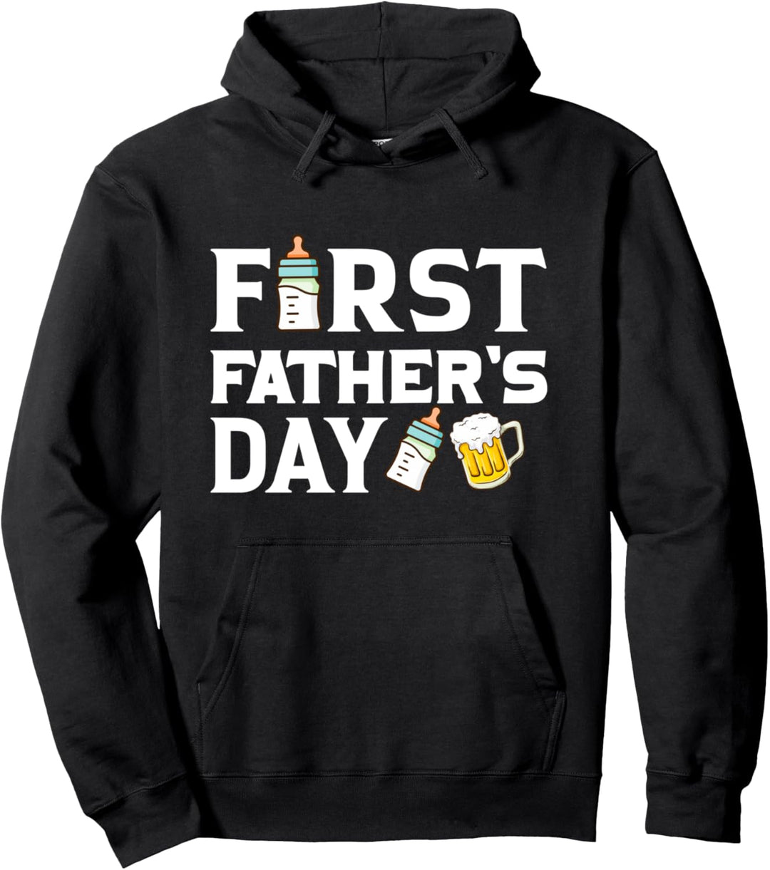 Erster Vatertag Neuer Papa Vatertag Pullover Hoodie