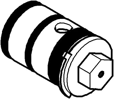 GROHE Rückflussverhinderer und Absperrung (Mechanismus für Spülkasten, Bohrung Ø Deckel: 20 bis 30 m