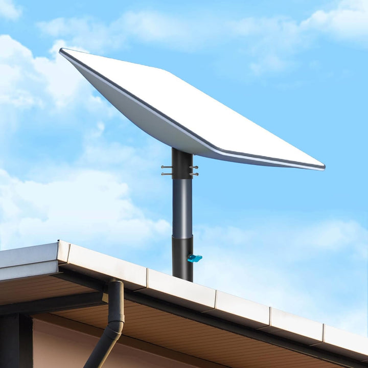 Starlink Gen 3 Halterung,360° Verstellbare V3 Starlink Wandhalterung,Starlink Gen3 Mast-Montagekit f