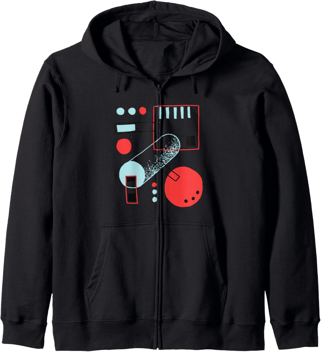 Abstrakte / Moderne Kunst Design - Damen Herren abstrakt Kapuzenjacke