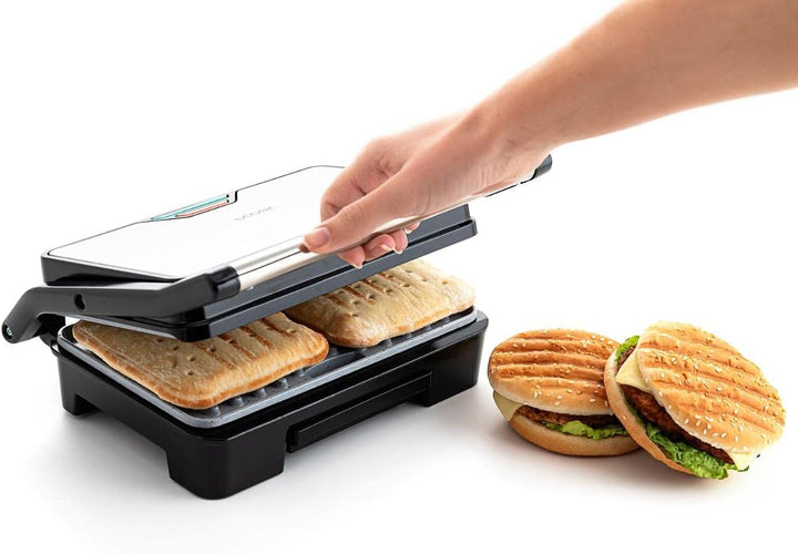 DCOOK Gallery Grill, Doppelplatte, 900 W, Schwingdeckel
