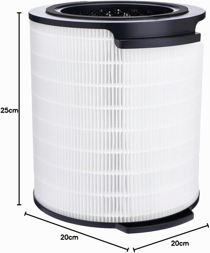 FY1700 Ersatzfilter für Philips AC1715/11 AC1711/10 Series 1000i Luftreiniger, 3-in-1, H13 True Hepa