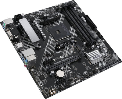 ASUS Prime A520M-A II/CSM Mainboard Sockel AM4 (AMD Ryzen, Micro-ATX, M.2, 1Gbit/s-Ethernet, SATA 6G