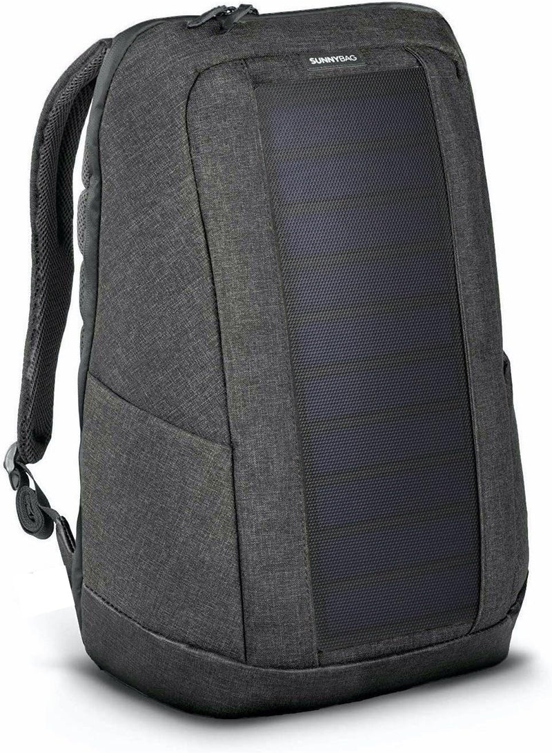 SUNNYBAG Iconic Solar-Rucksack mit integriertem 7 Watt Solar-Panel | USB-Anschluss | Wireless-Chargi
