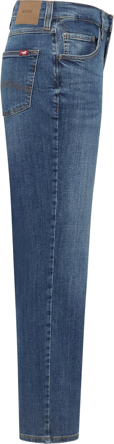 MUSTANG Jeans Herren Stretch Big Sur Regular 32W / 34L Blau, 32W / 34L Blau