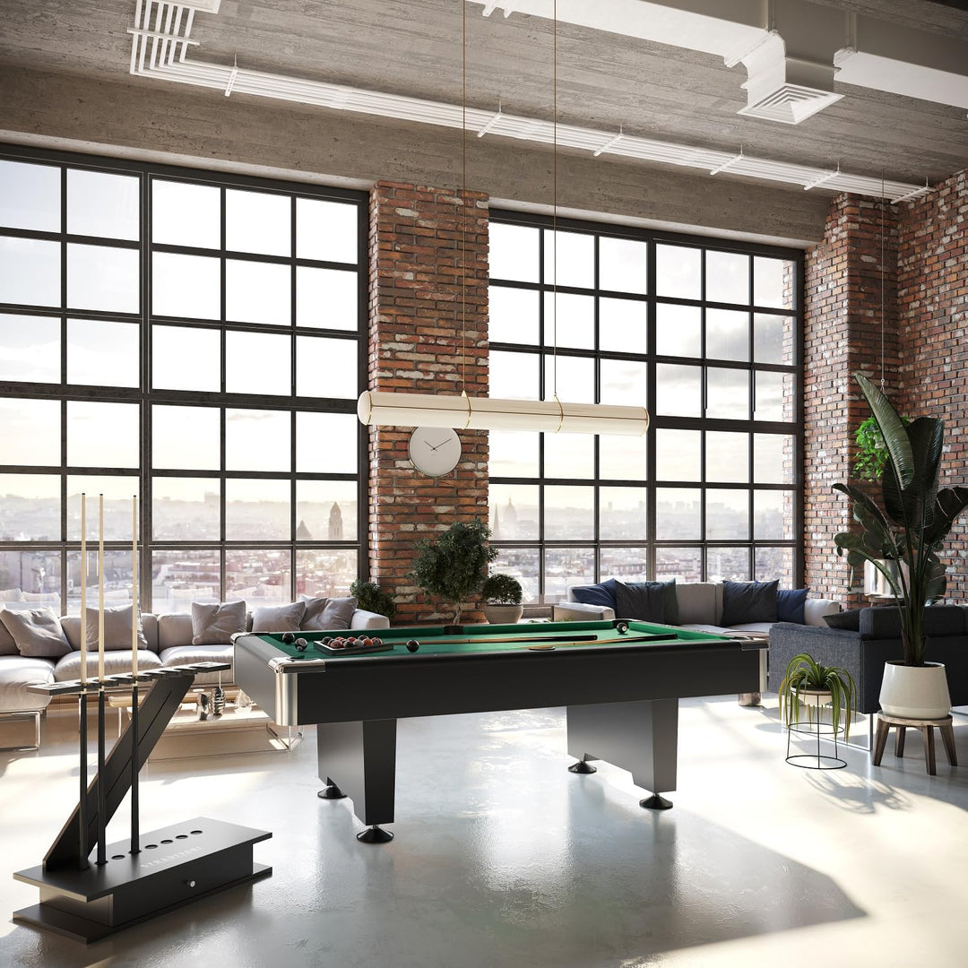 Stradivari Billard Queueständer Zorro im modernen Design | Stabiler, Standfester Ständer für 8 Queue