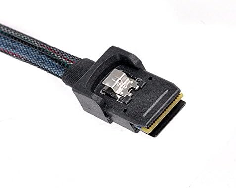 SilverStone SST-CPS06 - Internes Mini SAS HD Kabel, beidseitige 36pin SFF8643 Stecker mit Sidband-Ka