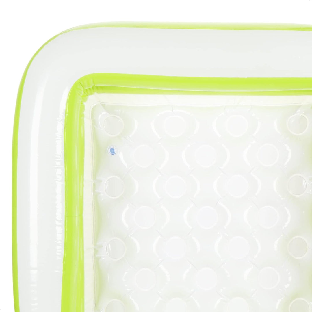 com-four® Planschbecken - aufblasbarer Baby-Pool mit weichem Boden für Kleinkinder von 1-3 Jahre - K