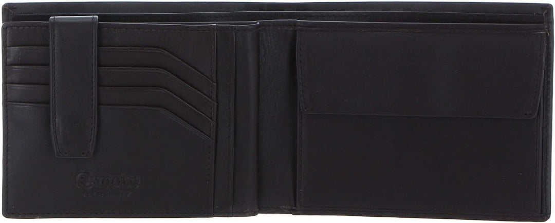 Esquire New Silk Bifold Wallet Brown