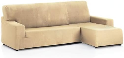 Martina Home - Sofabezug für Chaise Longue, Modell Túnez, Stoff, Braun (Visón), kurzes Eckteil recht