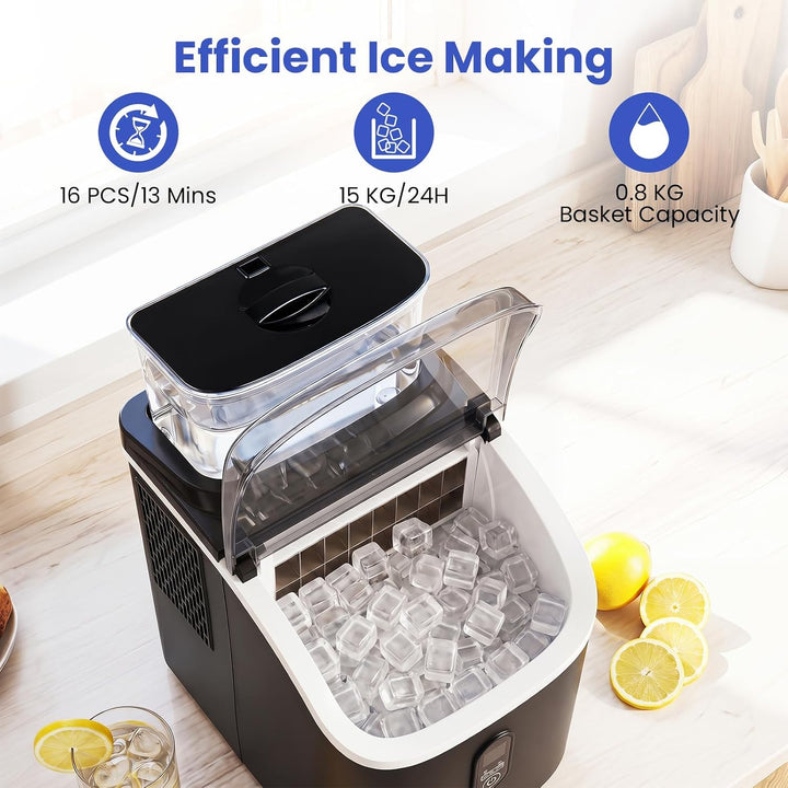 FANTASK Eiswürfelmaschine 1,5L