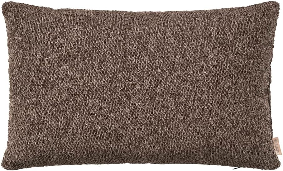 Blomus Kissenbezug Boucle, Kissenhülle für Kopf- oder Sofakissen, Espresso, 30 x 50 cm, 66597 Espres