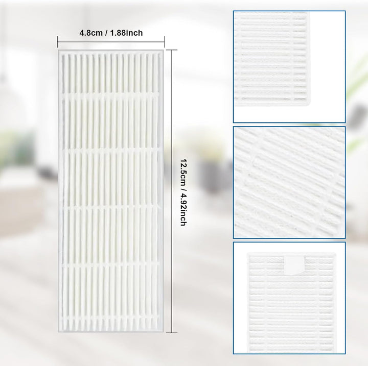 10 Stück Ersatz-HEPA-Filter für Lefant M210 / M210B / M213 / M210S, für OKP K2 / K3 / K4 / K5 Robote
