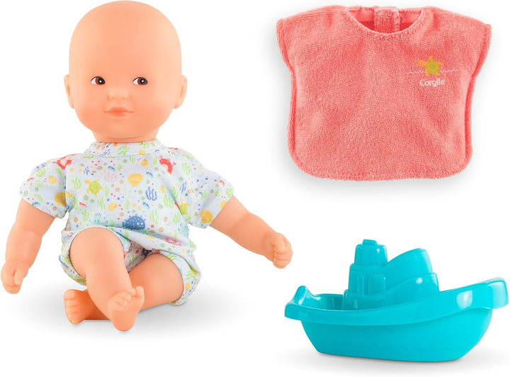 Corolle - Meine erste Babypuppe, Mini-Badeset, 20 cm, ab 18 Monaten, 9000120330