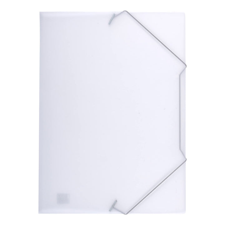 Oxford Eckspanner A4, aus Kunststoff, farblos, transparent, 10 Stück farblos transluzent Eckspanner