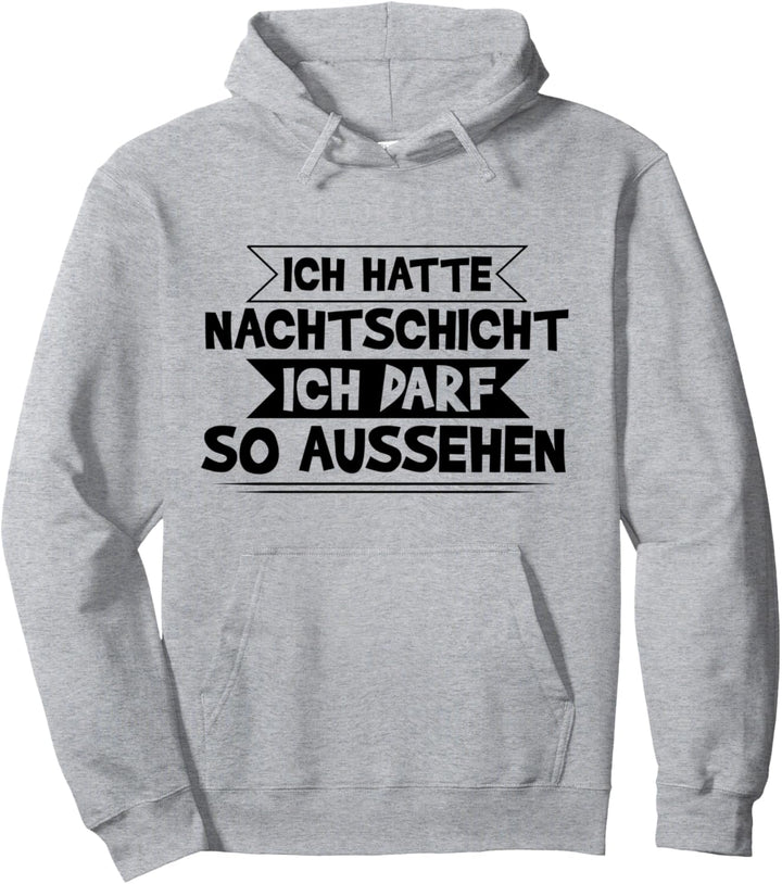 Nachtschicht Nachtdienst Krankenschwester Pflege Pullover Hoodie