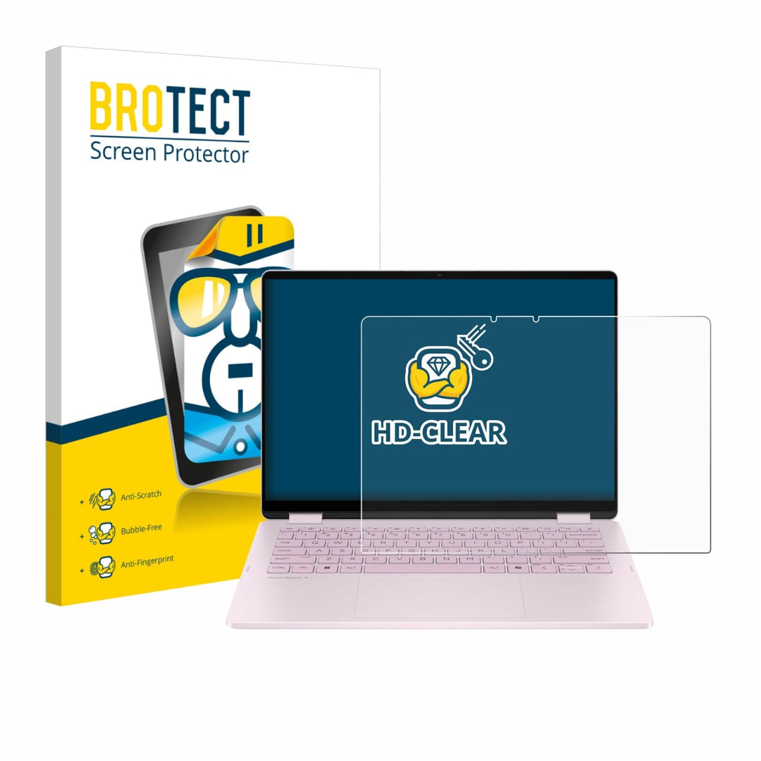 BROTECT Schutzfolie für HP OmniBook 5 Flip 14 14-fp0153ng Displayschutz Folie Made in Germany, Ultra