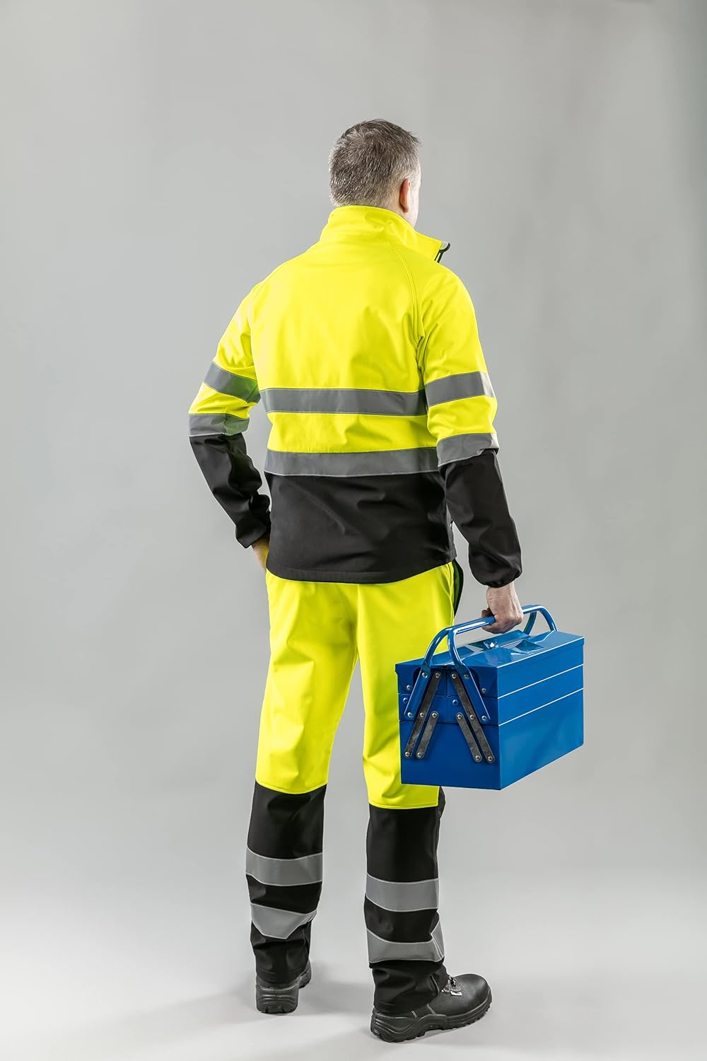 Högert Technik – Werkzeugkasten aus Metall für Werkzeug und Kleinteile - Werkzeugbox/Werkzeugkoffer