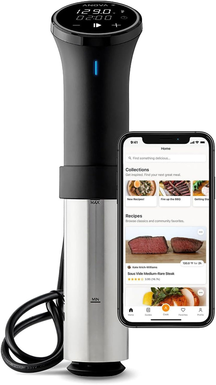 Anova Precision Cooker 3.0 [AN525-EU00], Sous Vide, WiFi, 1100 Watt, EU Stecker, Bluetooth, Anova Ap