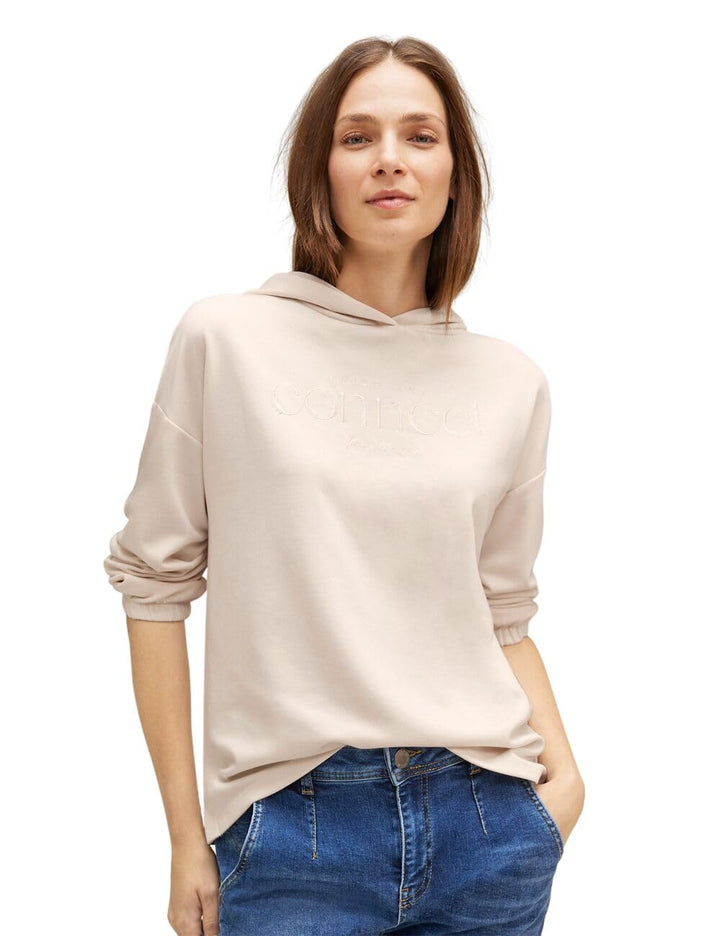 Street One Damen Langarmshirt Hoodie