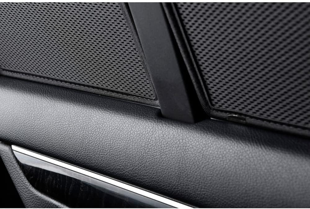 Carshades Car Shades kompatibel mit Nissan Qashqai III (J12) 2021- (6-teilig), NIS-QASH-5-C, Schwarz