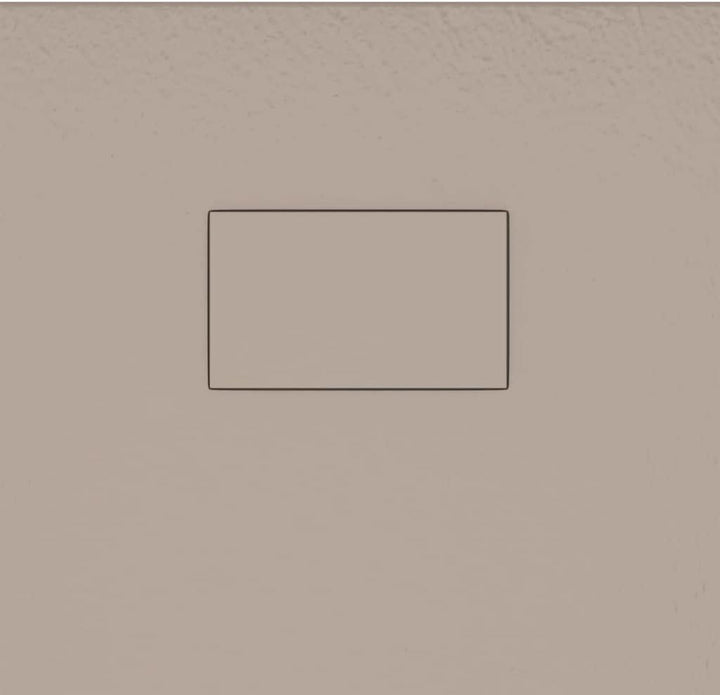 vidaXL Duschwanne SMC Braun 100x80cm