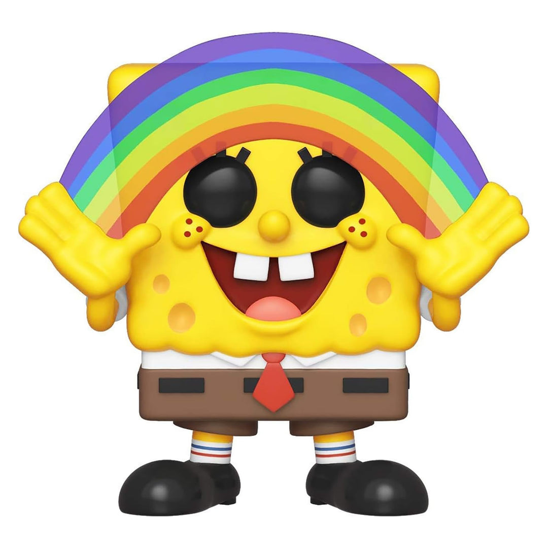 Funko Pop! Vinyl: Animation Spongebob Squarepants : Spongebob - (Rainbow) - Vinyl-Sammelfigur - Gesc