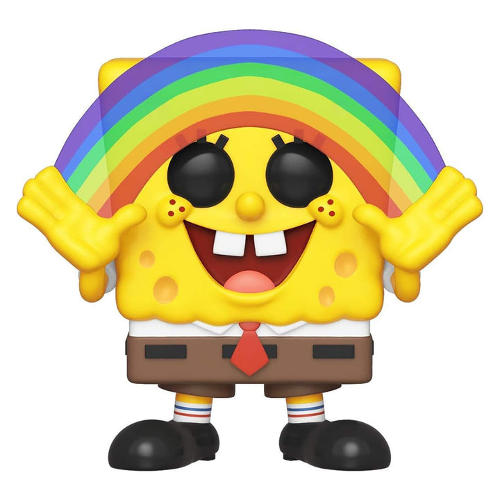 Funko Pop! Vinyl: Animation Spongebob Squarepants : Spongebob - (Rainbow) - Vinyl-Sammelfigur - Gesc