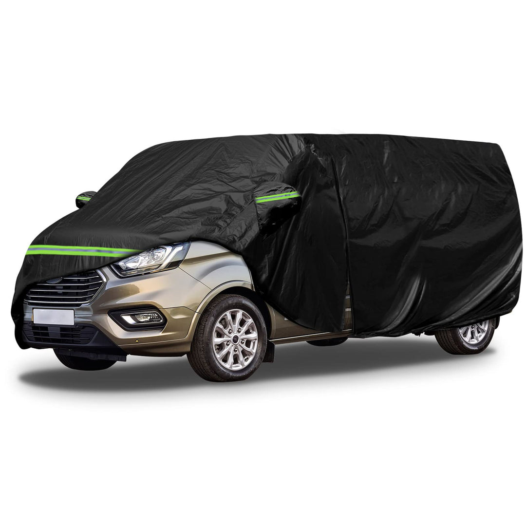Autoabdeckung Vollgarage Ersatz für Ford Transit Custom 2012-2022, 300D Allwetter Autoabdeckung für