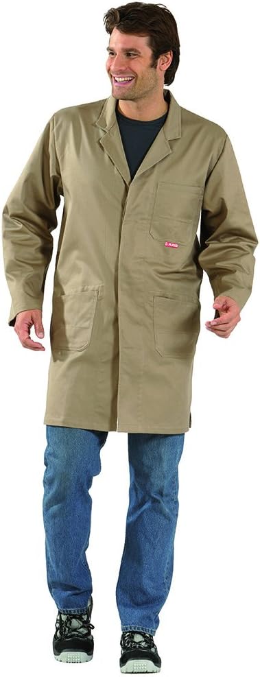 Planam Grösse 62 Herren MG 290 Berufsmantel Khaki Modell 0644 Khaki 62, Khaki 62