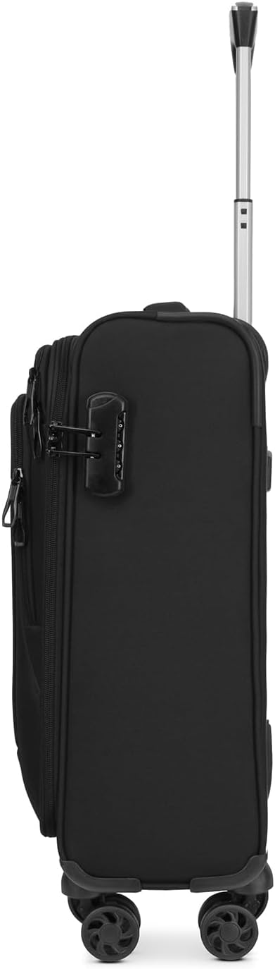 Franky Melbourne 3.0 Handgepäck Koffer | Weichgepäck Trolley mit 4 Rollen, arretierbarer Griff, Hemd