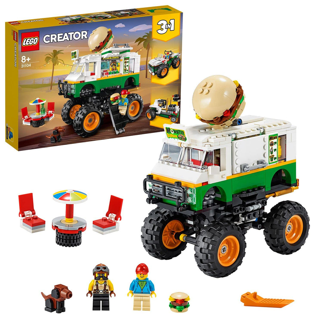 LEGO 31104 Creator Burger-Monster-Truck Single, Single