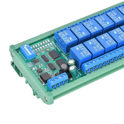 16-Kanal-Stromversorgung für RS485-Relais für Modbus(R4D3B16-R with DIN rail box)