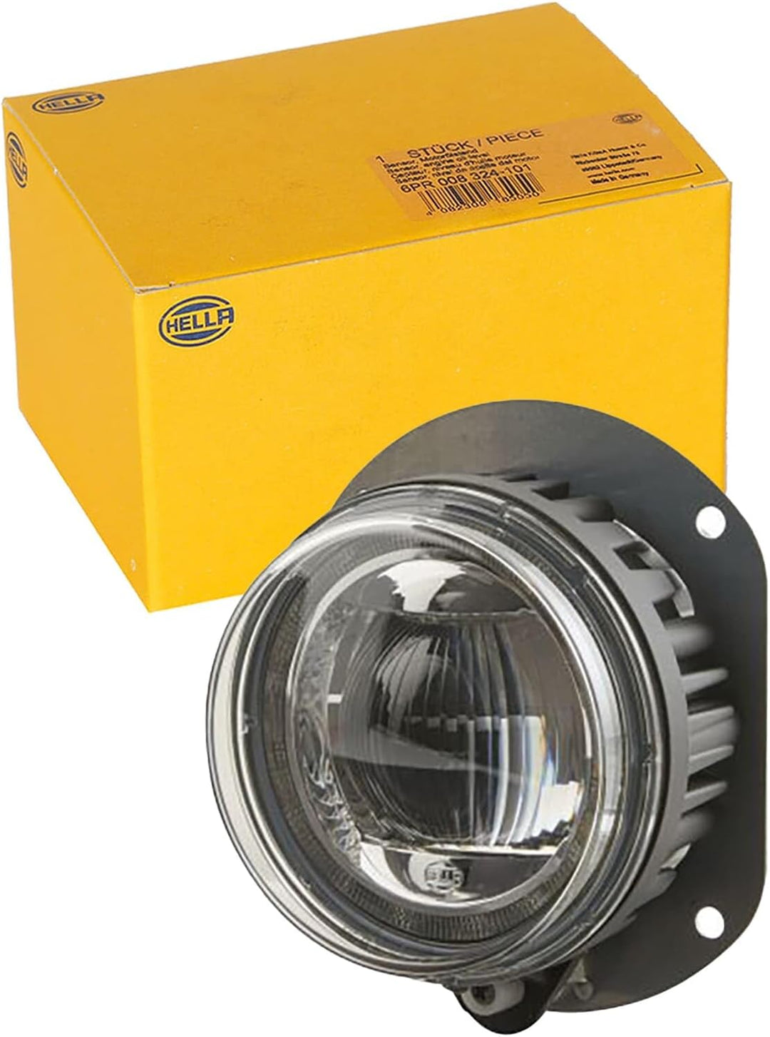 HELLA - LED/DE-Fernscheinwerfer - 90mm Performance L4060 - E1 3831/ECE-R112/ECE-R10/E1 7 - 1F0 011 9