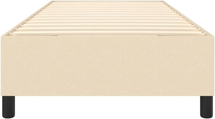 vidaXL Boxspringbett, Bettgestell mit Lattenrost, Bett Polsterbett mit Stützbeinen, Einzelbett Schla
