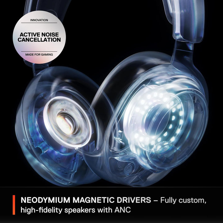SteelSeries Arctis Nova Pro Wireless - Multi-System Gaming-Headset – Hi-Fi-Treiber – Active Noise Ca