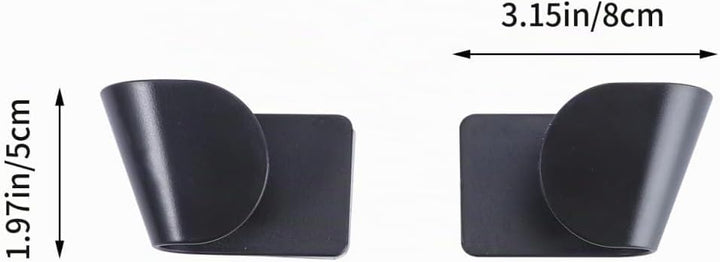 Cabilock Topfdeckelhalter Selbstklebend 8.00X5.00X4.50Cm Wandmontage Pot Lid Aufbewahrungsständer Kü