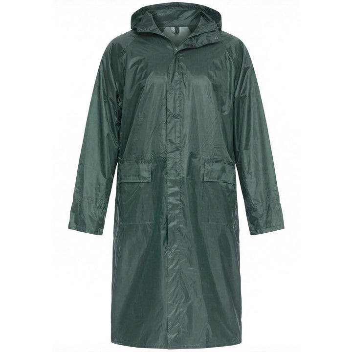 BWOLF POSEIDON Regenmantel Herren Regenmantel Wasserdichte Lange Regenjacke Outdoor Wiederverwendbar