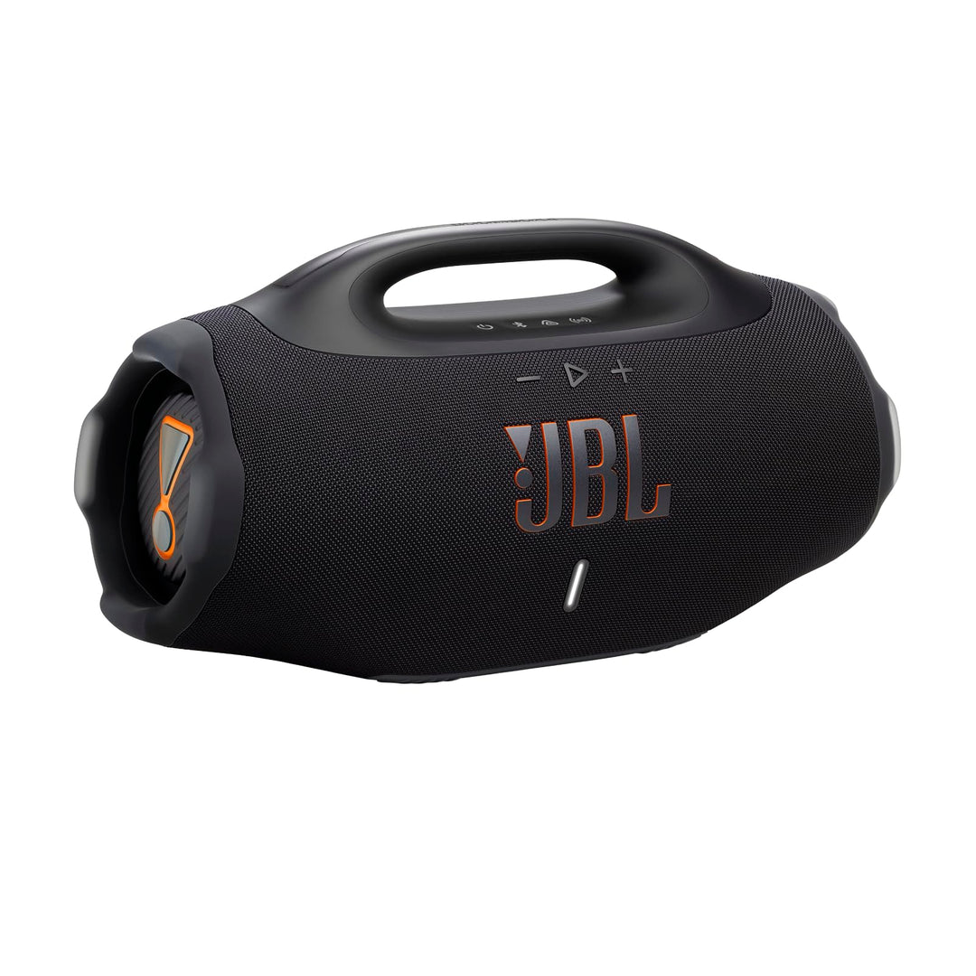 JBL Boombox 4 Tragbarer Bluetooth Lautsprecher, JBL Pro Sound mit AI Sound Boost, IP68 Wasser- und S