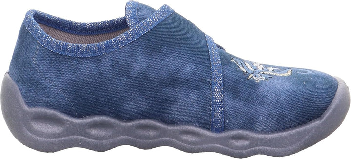 Superfit BUBBLE Hausschuhe 1-006270 Mädchen 23 EU Blau 8030, 23 EU Blau 8030