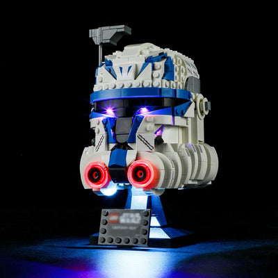 BRIKSMAX 75349 Led Licht für Lego Captain Rex Helm - Compatible with Lego Star Wars Bausteinen Model