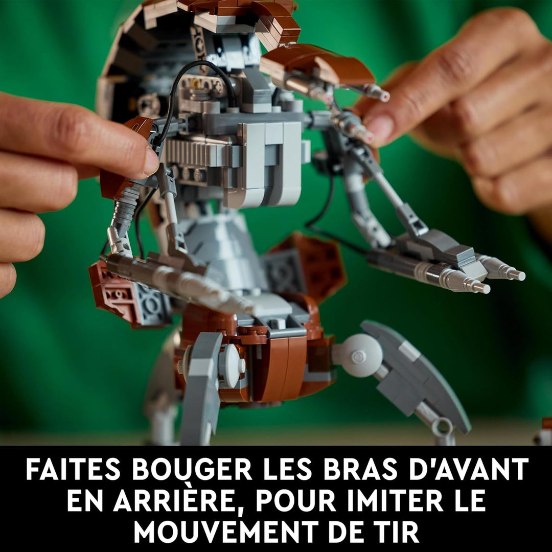 LEGO Star Wars Droideka Set, Droiden-Modellbausatz für Erwachsene & Star Wars Flucht mit dem BARC Sp