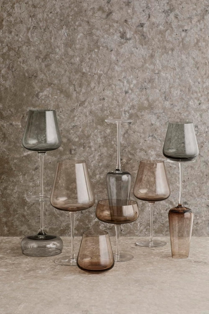 Blomus Set 4 Trinkgläser -BELO- Coffee, 64296, Coffee