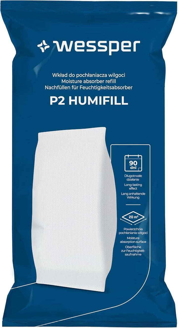 20x Luftentfeuchter Nachfüllbeutel - Granulat im 500g – verhindert Schimmel, Moder, üble Gerüche, St