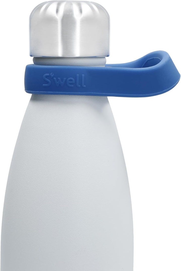 S'well Watter Griff blau für Flaschen mit 266 ml, 482 ml und 750 ml – bequemer Weg, um zu transporti
