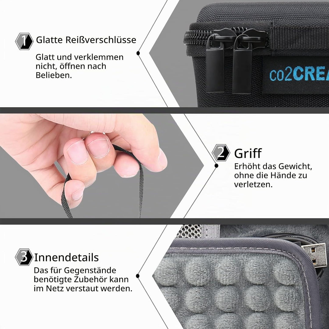 co2CREA Tasche für Anker SoundCore Boost Bluetooth Lautsprecher 20W Bluetooth Speaker Hülle Case Etu