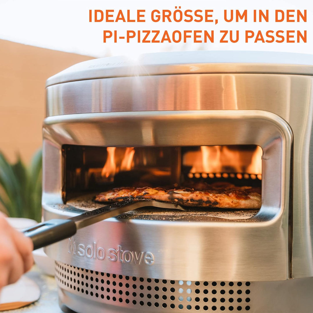 Solo Stove Pizzawender aus Edelstahl | Edelstahl-Pizzaschieber, Pizzaheber mit langem Griff, Zubehör